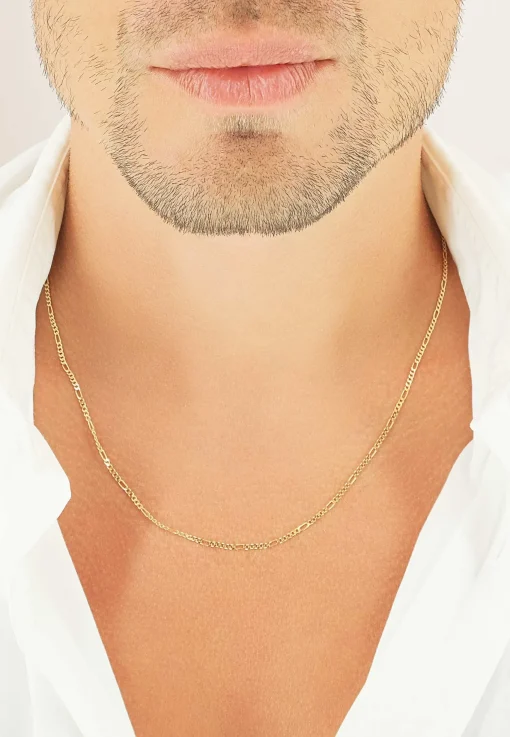 Collier Figaro Gelbgold 750, 1.8mm, 36cm