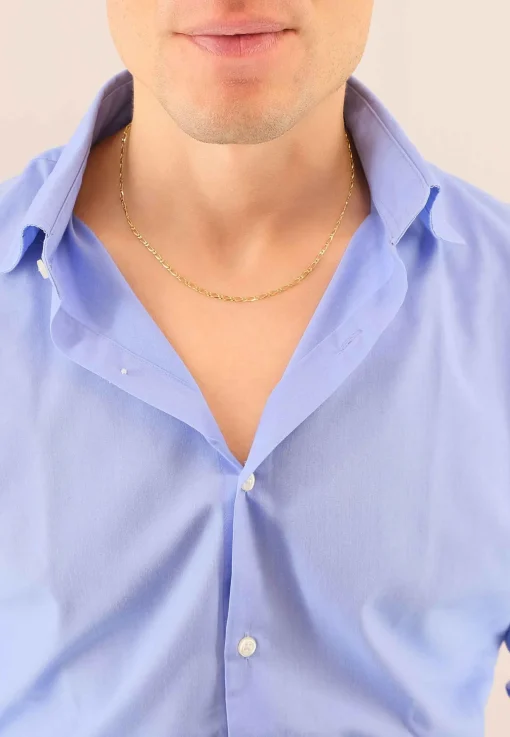 Collier Figaro Gelbgold 750, 2.3mm, 50cm