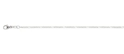 Collier Figaro Silber 925, 1.8mm, 50cm