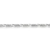 Collier Figaro Weissgold 750, 2.3mm, 50cm