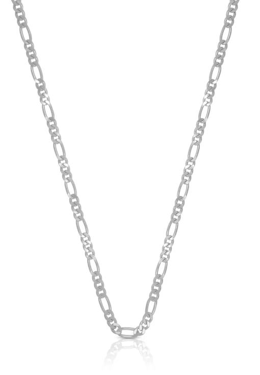 Collier Figaro Weissgold 750, 2.2mm, 40cm