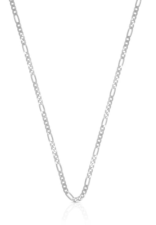 Collier Figaro Weissgold 750, 1.8mm, 45cm