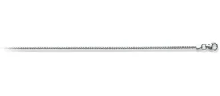 Collier Fuchsschwanz Weissgold 750, 1.2mm, 50cm
