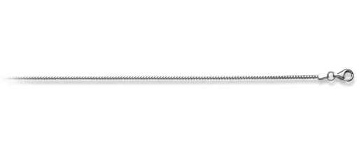 Collier Fuchsschwanz Weissgold 750, 1.2mm, 50cm