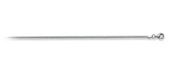 Collier Fuchsschwanz Weissgold 750, 1.5mm, 50cm
