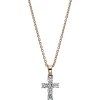 Collier 750/18K Rotgold Diamant 0.24ct.