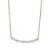 Collier 750/18K Rotgold Diamant 0.37ct.
