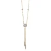 Collier 750/18K Rotgold Diamant 0.51ct. 42 cm