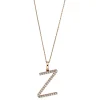 Collier 750/18K Rotgold Diamant 0.19ct.