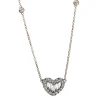 Collier 750/18K Rotgold Diamant 0.76ct.