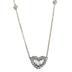 Collier 750/18K Rotgold Diamant 0.76ct.