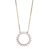 Collier 750/18K Rotgold Diamant 0.95ct.