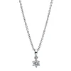 Collier 750/18K Weissgold Diamant 0.04ct.