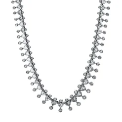 Collier 750/18K Weissgold Diamant 21.2ct.