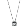 Collier 750/18K Weissgold Diamant 0.51ct.