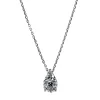 Collier 750/18K Weissgold/Rotgold Diamant 0.43ct.