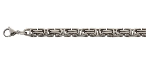 Collier Königskette Edelstahl, 6.6mm, 50cm