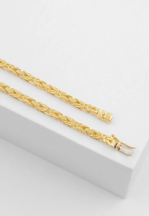 Collier Königskette Gelbgold 750, 2.3mm, 50cm
