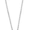 Collier Königskette klassisch Weissgold 750, 2.5mm, 45cm