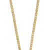 Collier Königskette klassisch Gelbgold 750, 3.5mm, 45cm