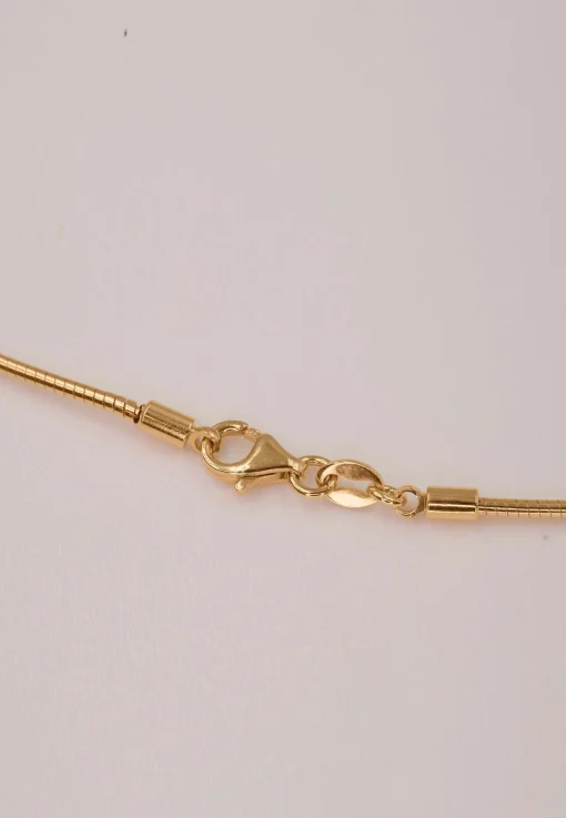 Collier Omega Glied Rotgold 750, 1.4mm, 50cm