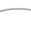 Collier Omega Glied Weissgold 750 Double Face matt/glanz 1,4mm, 40cm