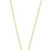 Collier Panzer Gelbgold 750, 1.4mm, 55cm