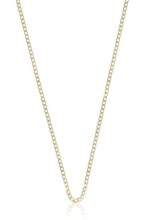 Collier Panzer Gelbgold 750, 1.9mm, 42cm