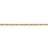 Collier Panzer Rotgold 750, 2.4mm, 45cm