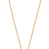 Collier Panzer Rotgold 750, 1.7mm, 45cm