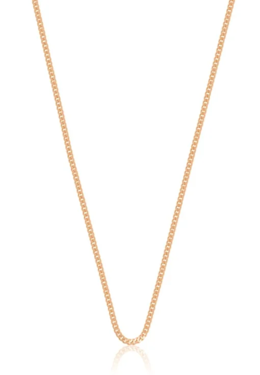 Collier Panzer Rotgold 750, 1.7mm, 45cm