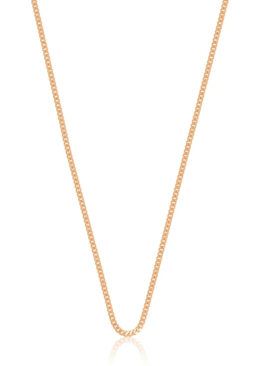 Collier Panzer Rotgold 750, 1.6mm, 42cm