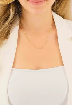 Collier Panzer Rotgold 750, 1.6mm, 42cm
