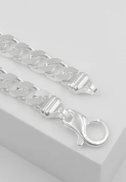 Collier Panzer Silber 925, 7mm, 60cm