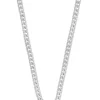Collier Panzer Weissgold 375, 4mm, 50cm