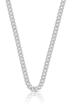 Collier Panzer Weissgold 750, 4mm, 50cm