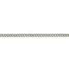 Collier Panzer Weissgold 750, 2.4mm, 50cm