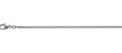 Collier Panzer Weissgold 750, 2.4mm, 50cm