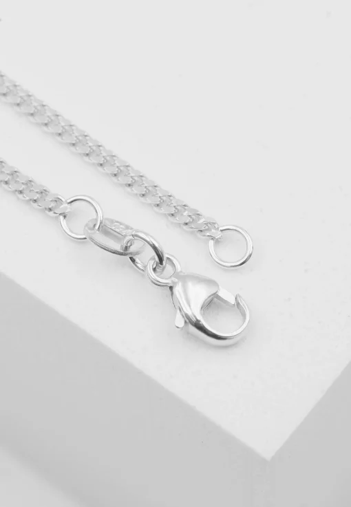 Collier Panzer Weissgold 750, 1.8mm, 40cm