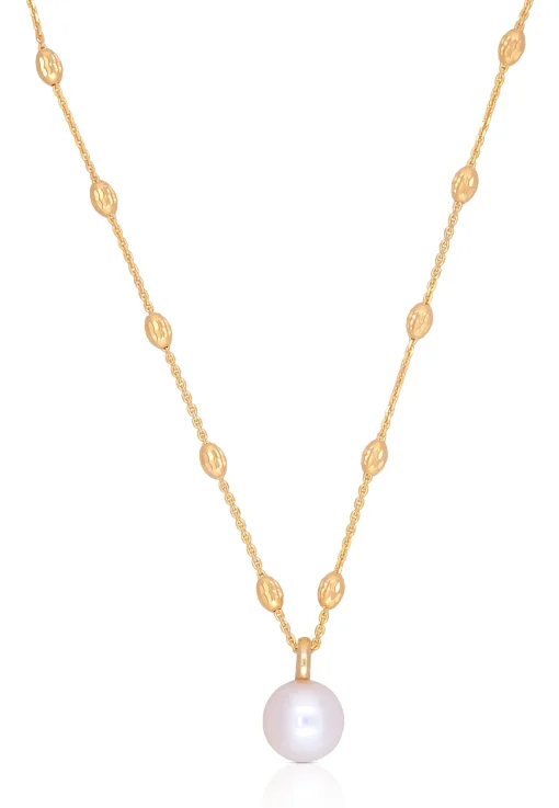 Collier Roségold 750 Akoya Perle 8-8.5mm