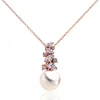 Collier Roségold 750/18K Akoya Perle 8.5-9mm