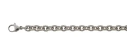 Collier Rundanker Edelstahl, 7mm, 50cm