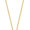 Collier Rundanker Gelbgold 750, 1.1mm, 55cm