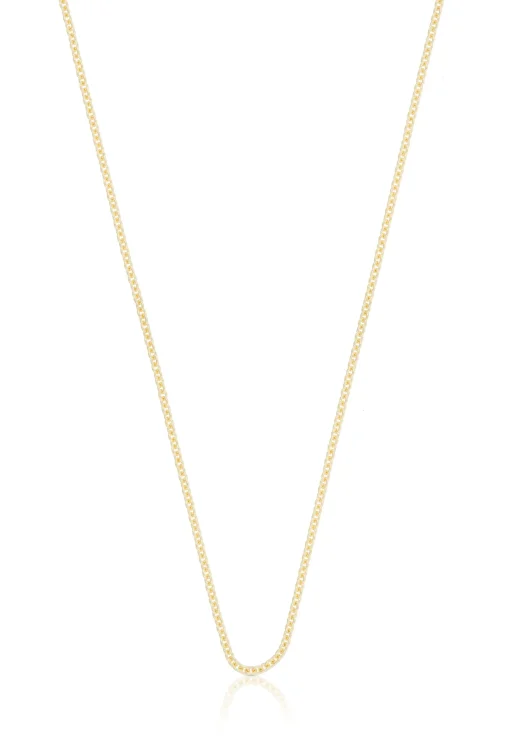 Collier Rundanker Gelbgold 750, 1.5mm, 38cm