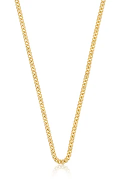 Collier Rundanker Gelbgold 750, 1.1mm, 55cm
