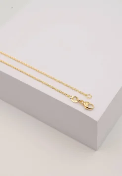 Collier Rundanker Gelbgold 750, 1.5mm, 38cm