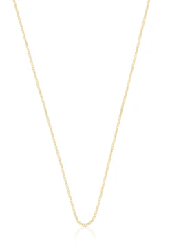 Collier Rundanker Gelbgold 375, 1.3mm, 38cm