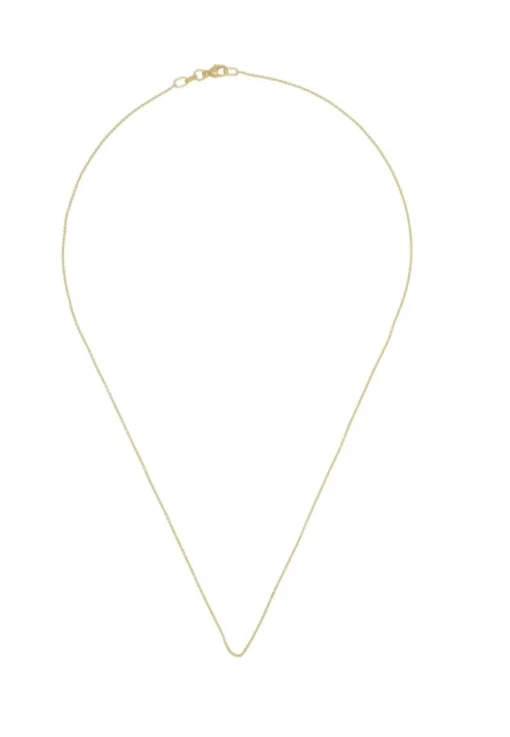 Collier Rundanker Gelbgold 750, 0.9mm, 45cm