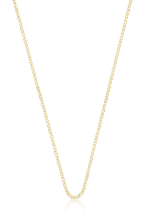Collier Rundanker Gelbgold 750, 1.9mm, 60cm