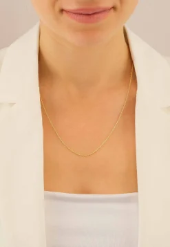 Collier Rundanker Gelbgold 375, 1.3mm, 38cm